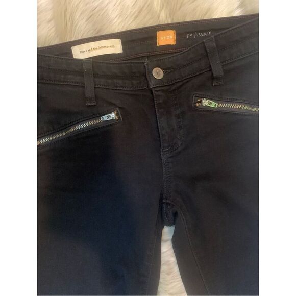 Pilcro and the Letterpress Serif Fit Moto Jeans 26 - Picture 4 of 5